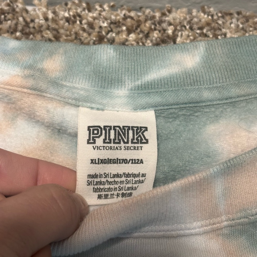 PINK Victoria's Secret Pastel Tie-Dye Top - Picture 5 of 11
